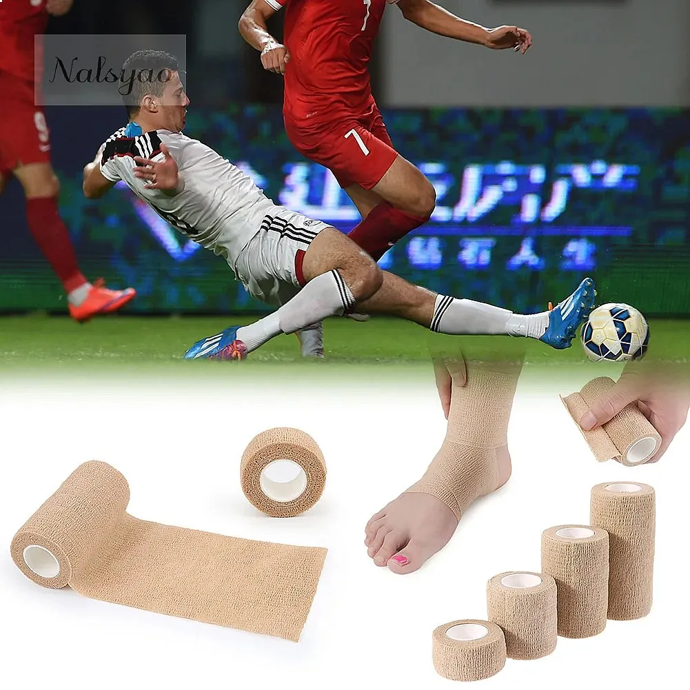 5個入り 2.5/5/7.5/10cm 自己粘着性弾性包帯  - Wrist Wrap Support のレビューと価格