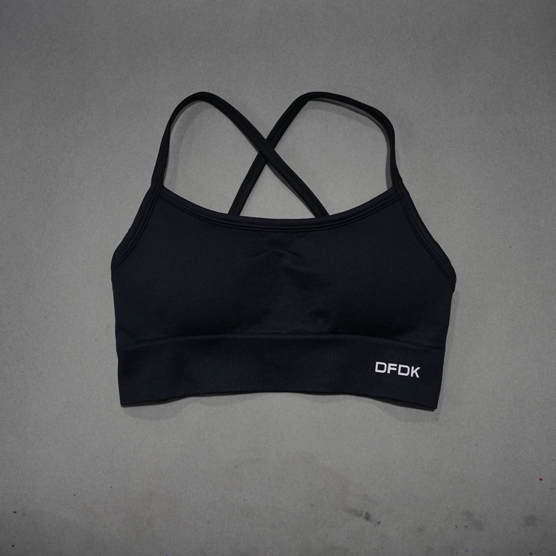 DFDK セクシーなクロスバックヨガブラ シームレス ワイヤ - Crossfit Gym のレビューと価格
