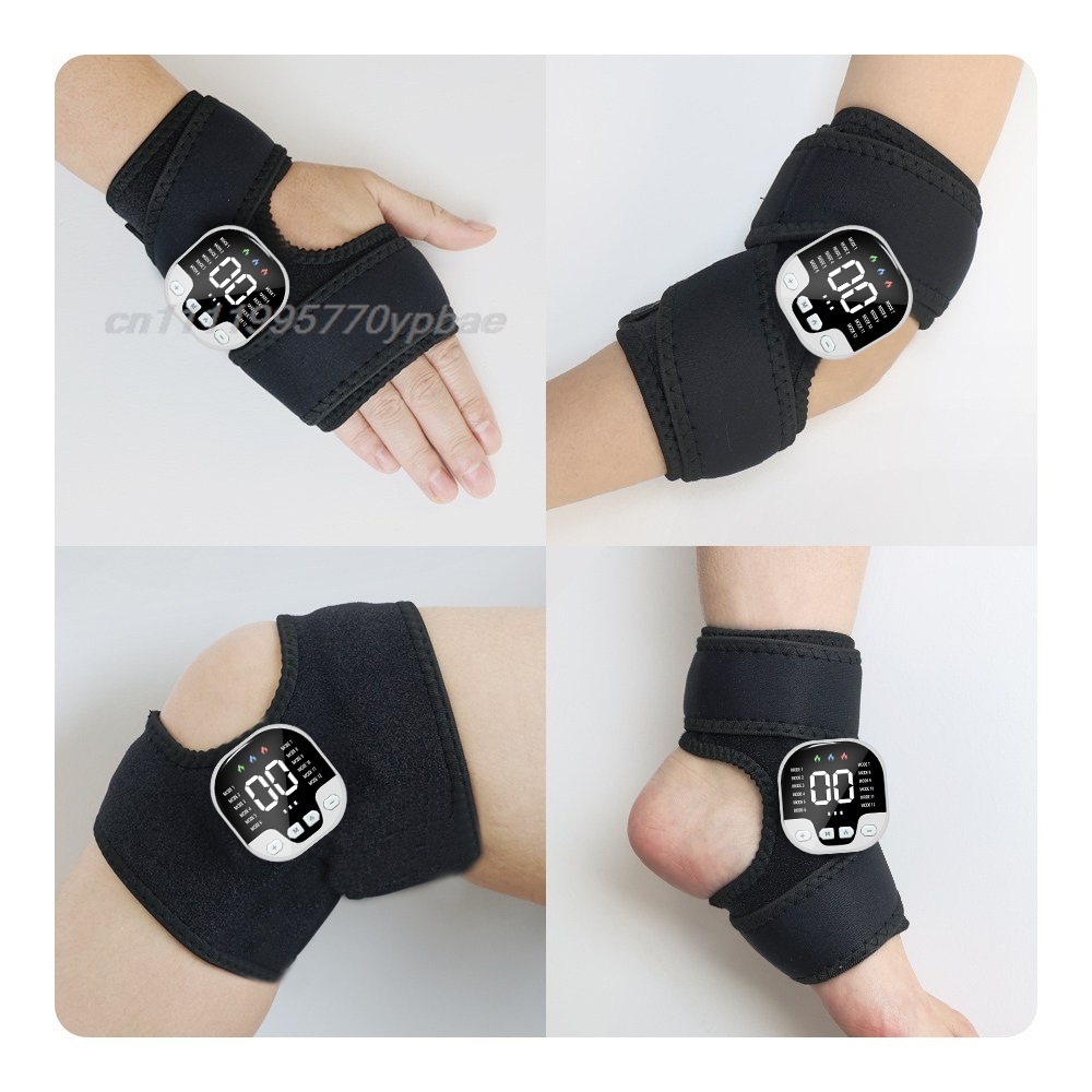 EMS関節マッサージャー加熱ブレース 12モード 36段階調 - Wrist Wrap Support のレビューと価格
