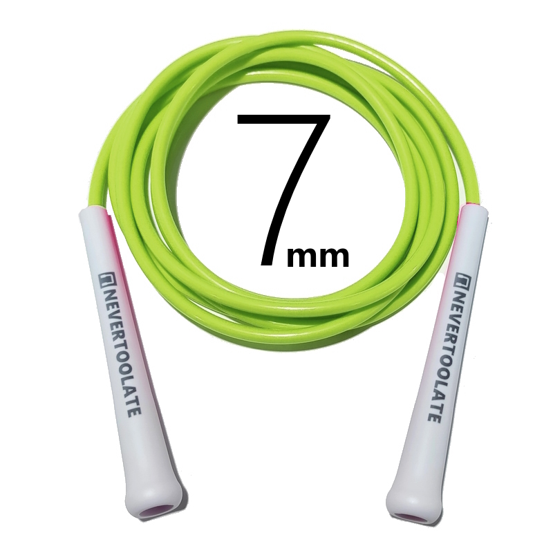 直径 7 ミリメートル PVC と PU 素材ロープ低中高温 - Skipping Rope Pvc のレビューと価格