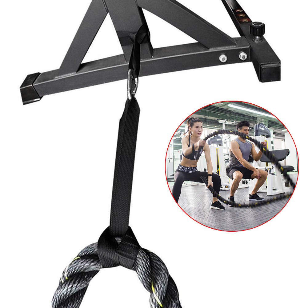ヘビーデューティー強化ナイロンバトルロープアンカー,簡単で高 - Crossfit Training Gear のレビューと価格